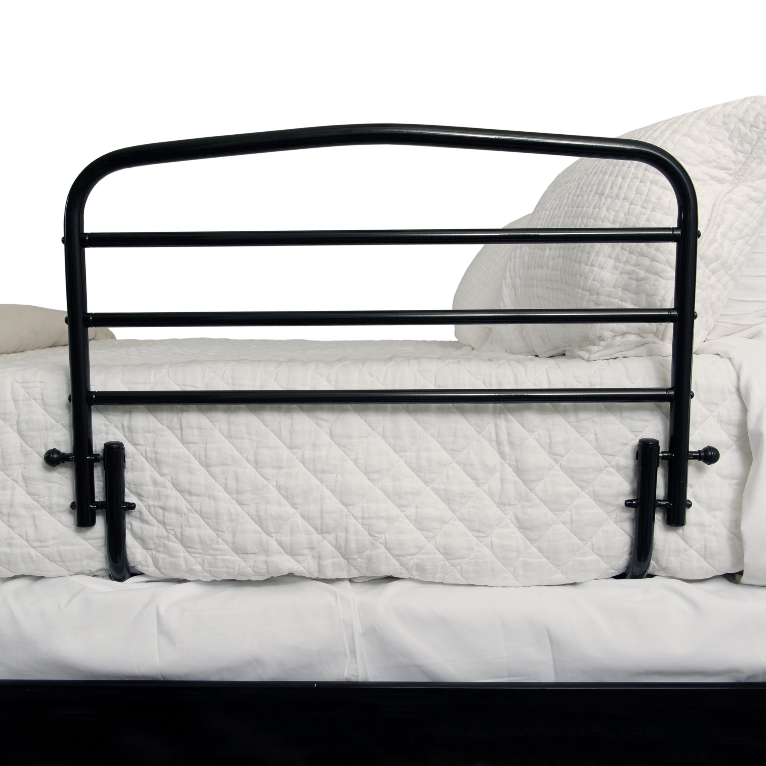 Stander 30 Inch Bed Rail For Seniors, Adjustable Bed Assist Rails For ... in How to Choose the Right Bed Rails for Your Full Bed Setup