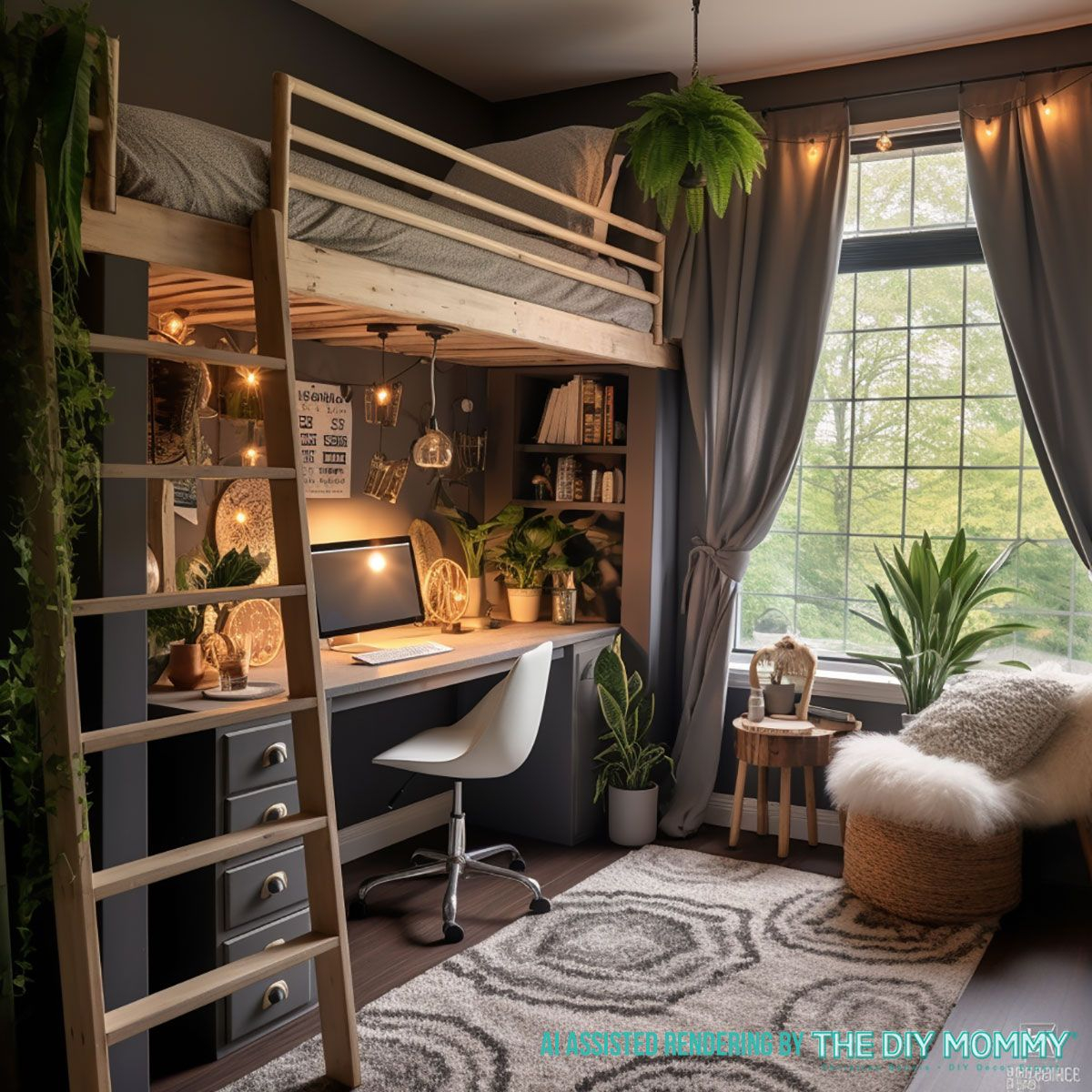 Stylish Teen Room Makeover With Loft Bed Desk – Artofit throughout How to Choose the Perfect Loft Bed with Desk for Your Teen's Bedroom