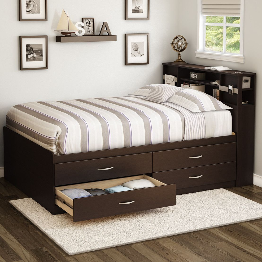 The Perfect Bed Frame With Storage Drawers - Home Storage Solutions with regard to Storage Beds Full Size With Drawers