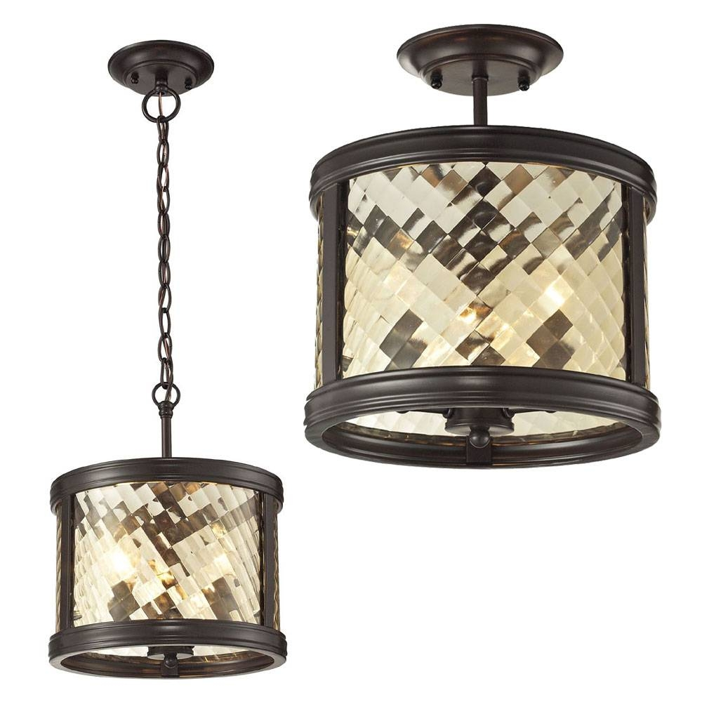 Top 15 Of Oil Rubbed Bronze Pendant Light Fixtures intended for Oil Rubbed Bronze Pendant Lights