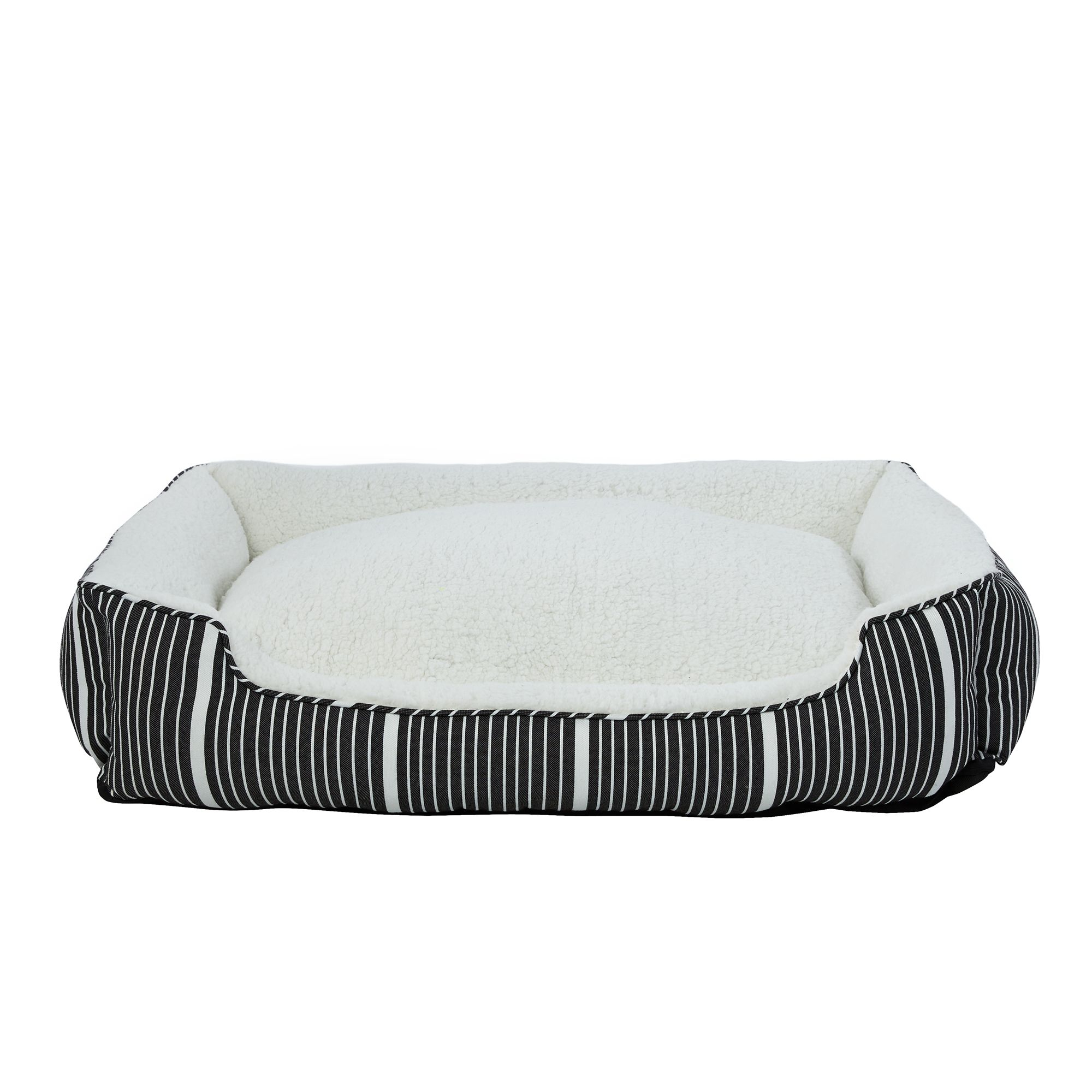 Top Paw Large Dog Bed At Hamish Gunther Blog throughout Dog Bed Black And White