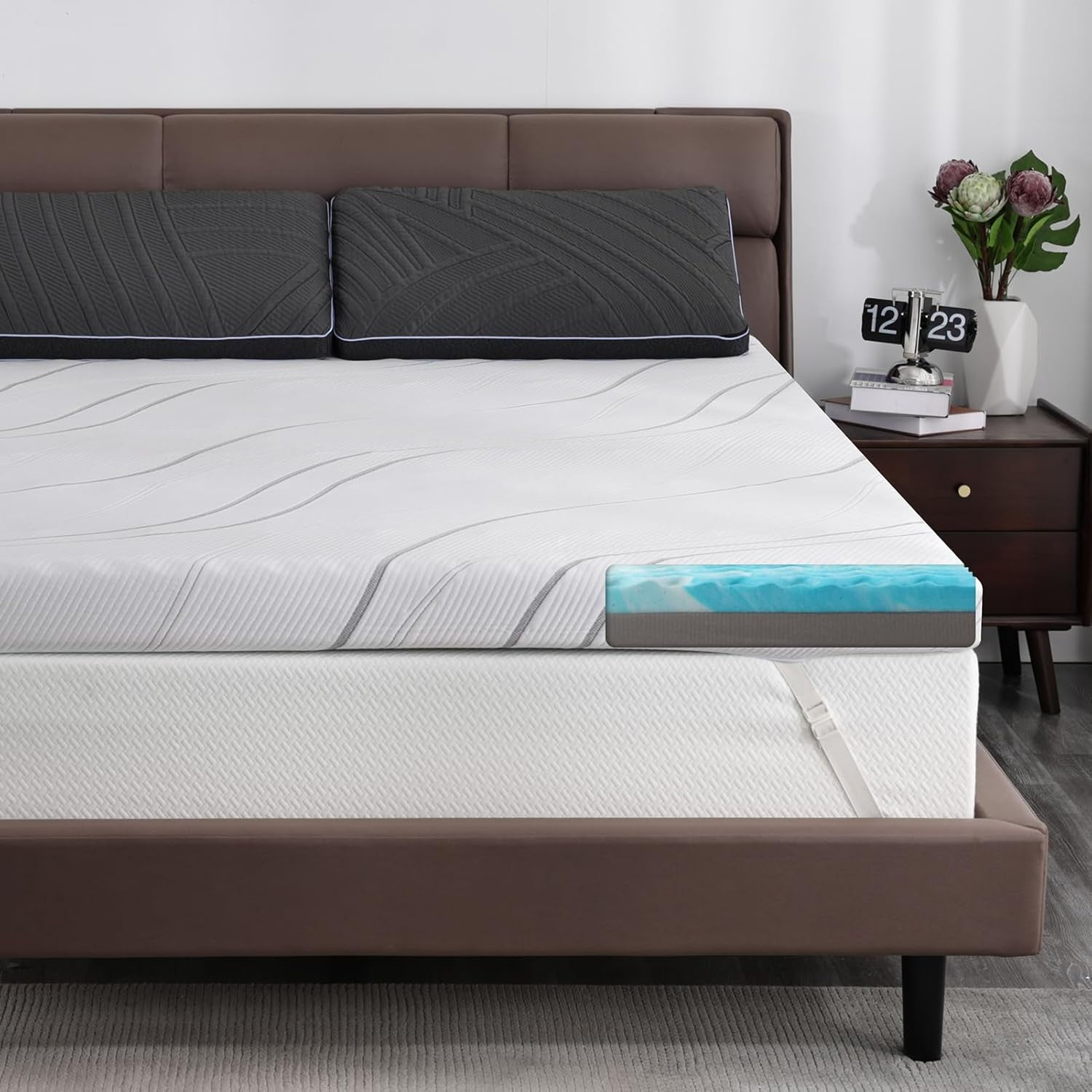 Maximizing Sleep Comfort with a 4 Inch Memory Foam Topper on Your King Size Bed