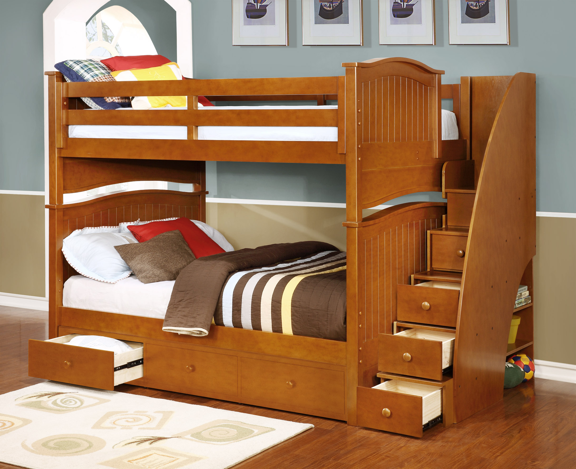 White Bunk Beds With Storage At Charles Worcester Blog pertaining to Bunk Bed with Stairs Drawers Design Tips for Small Spaces