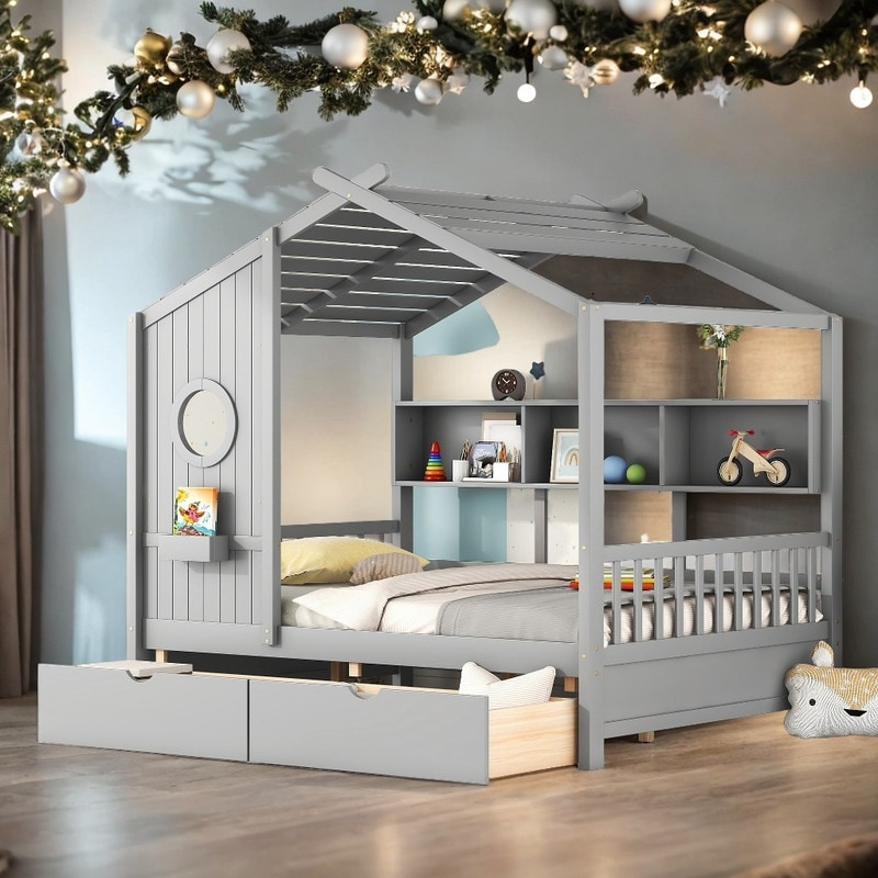 Wood Kids Beds - Bed Bath & Beyond throughout Durable Kids Beds North Florida