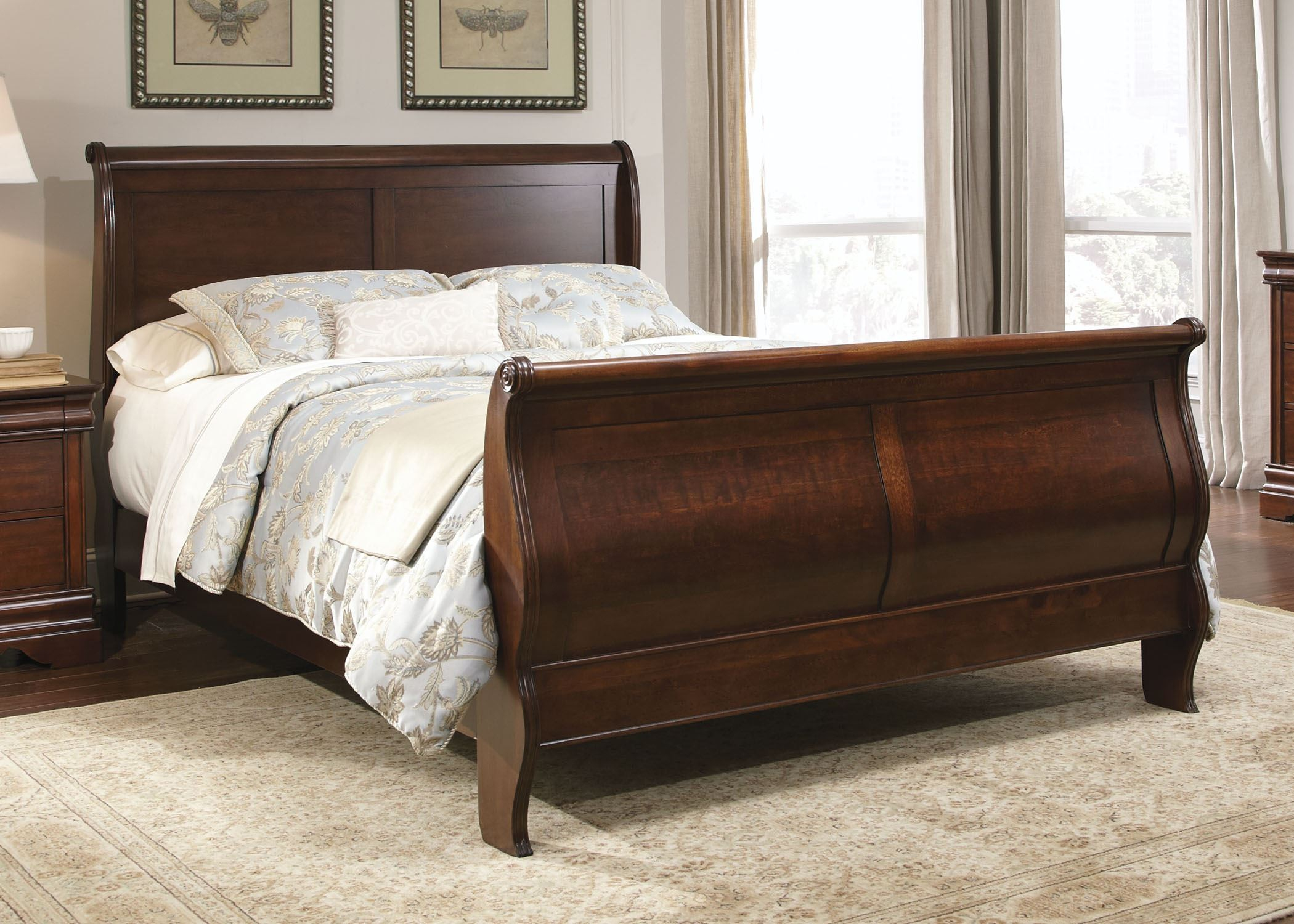 Wood Sleigh Bed Bedroom Sets At Ashley Bruny Blog intended for Maximizing comfort and style with a quality king sleigh bedroom set