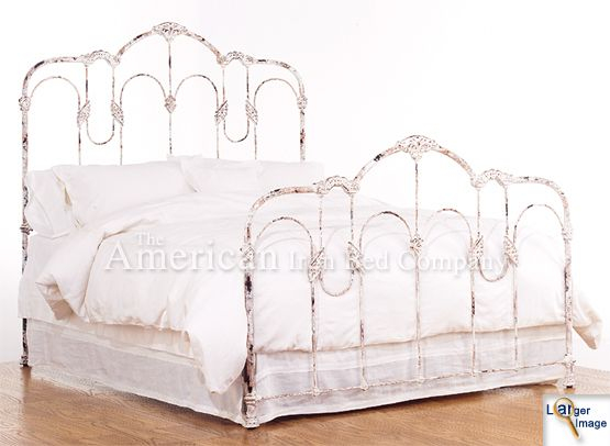 Wrought Iron Queen Bed White - Hanaposy in Queen White Iron Bed Frame