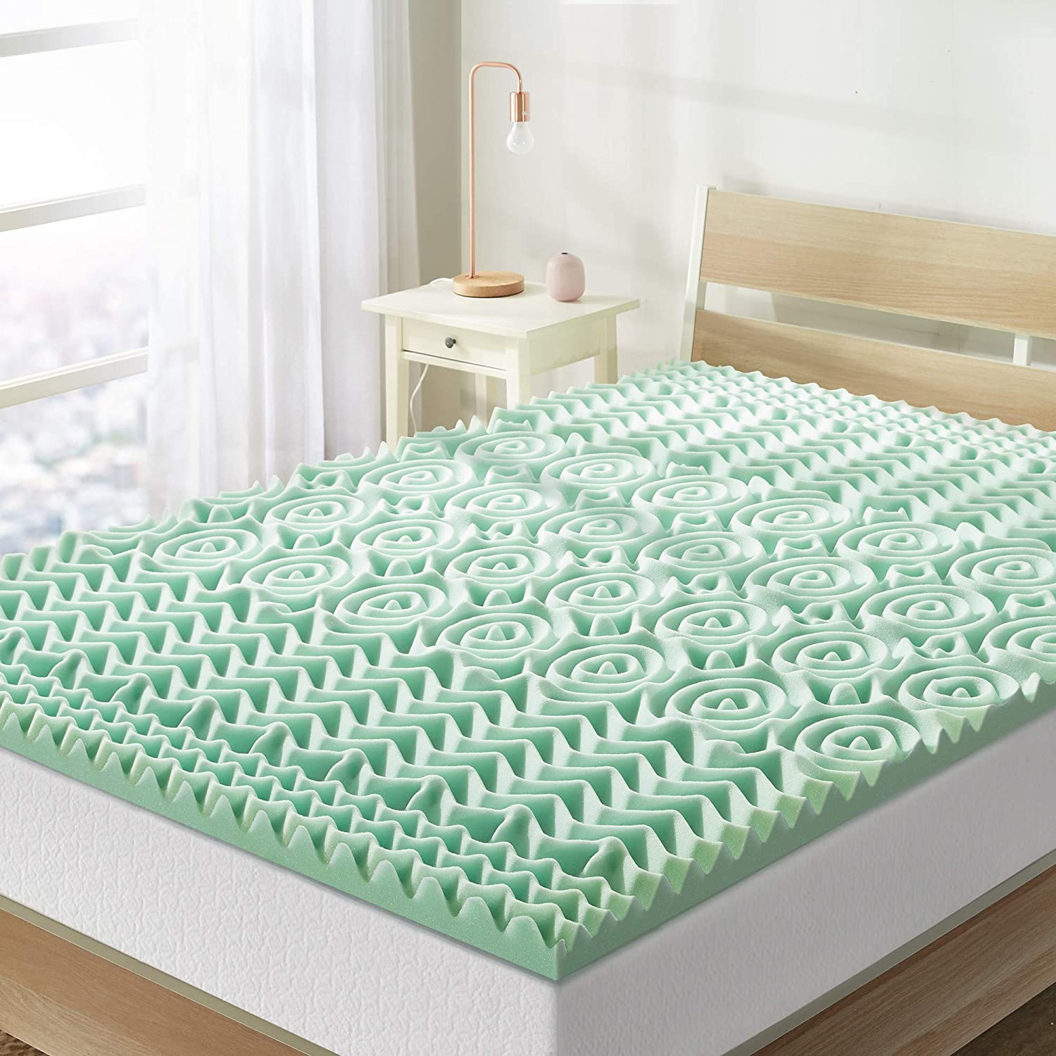 10 Best Egg Crate Mattress Toppers Reviewed In Detail (Winter 2026) inside How to choose the right density for your king size foam topper without overspending