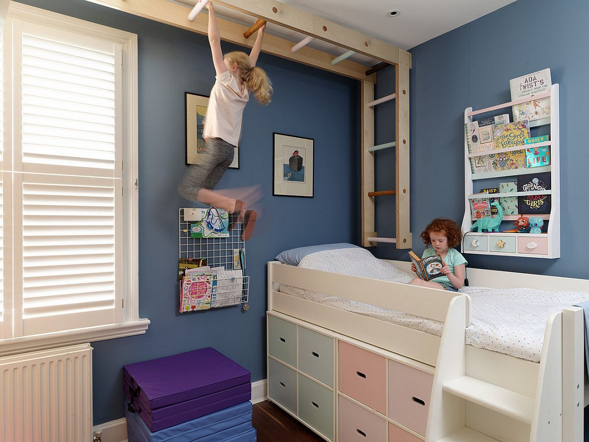 25 Space-Savvy Small Kids’ Bedroom Solutions: From Bunk Beds To Smart ... for Toddler Bunk Beds For Small Spaces