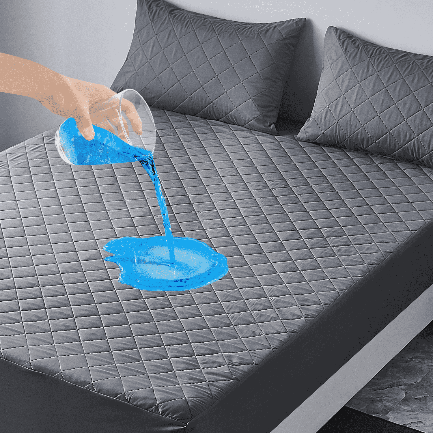 Cshidworld California King, Waterproof Mattress Protector, Ultra Soft ... intended for Cal King Waterproof Mattress Protector