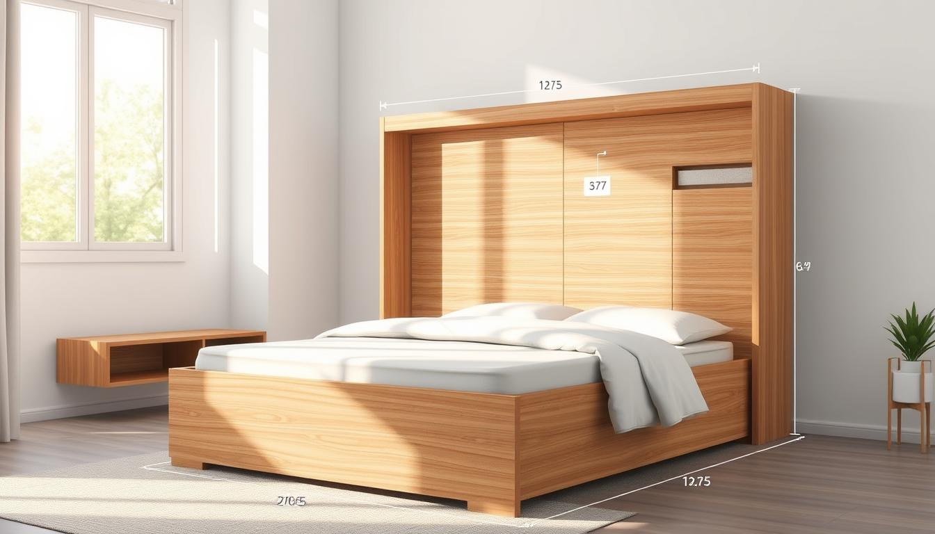 Murphy Bed Dimensions Queen: The Ultimate Size Guide with The exact 85 to 90 inch projection distance when lowering a queen murphy bed