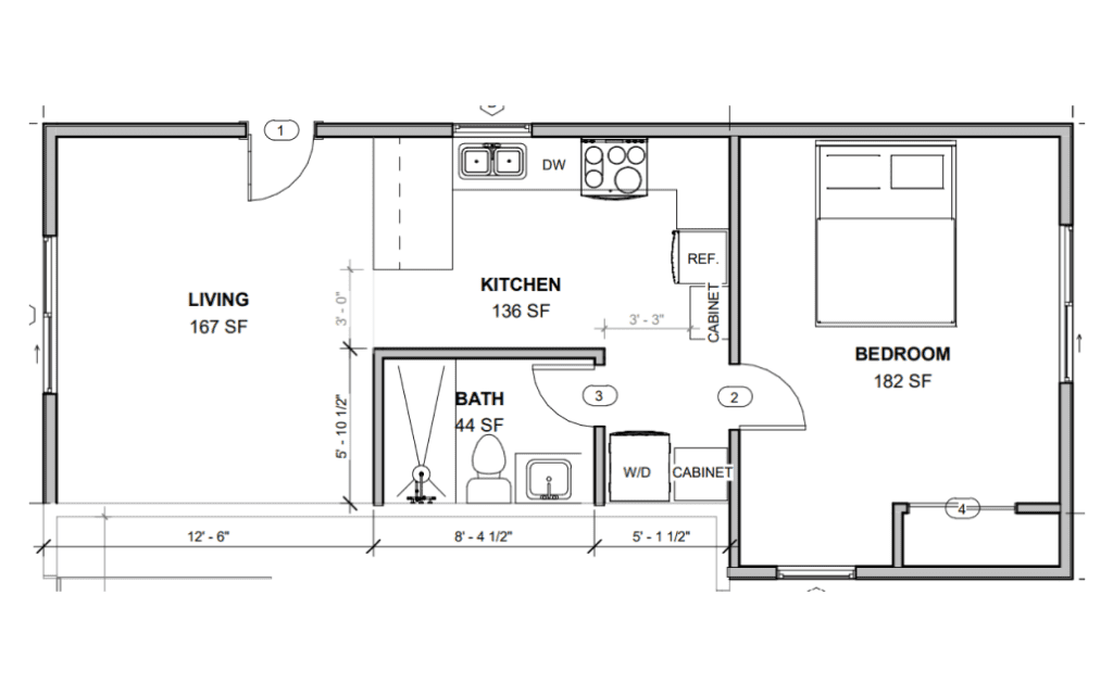 10 Best One-Bedroom Adu Plans - Maxable regarding Building an ADU with Style Using Modern 1 Bedroom Floor Plans