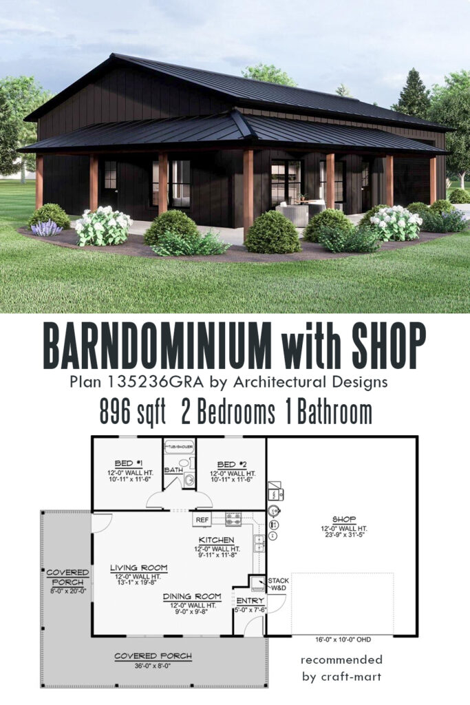 1000 Sqft House Plans Pole Barn Barndominium Plans Barn House Plans inside What I Learned Interviewing People Who Live in 1000 Square Foot Barndominiums