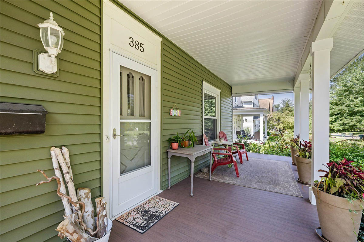 Clintonville Front Porch Remodel: Classic Style With Modern Durability ... for The History Behind the Expansive Front Porches of Clintonville Character Homes