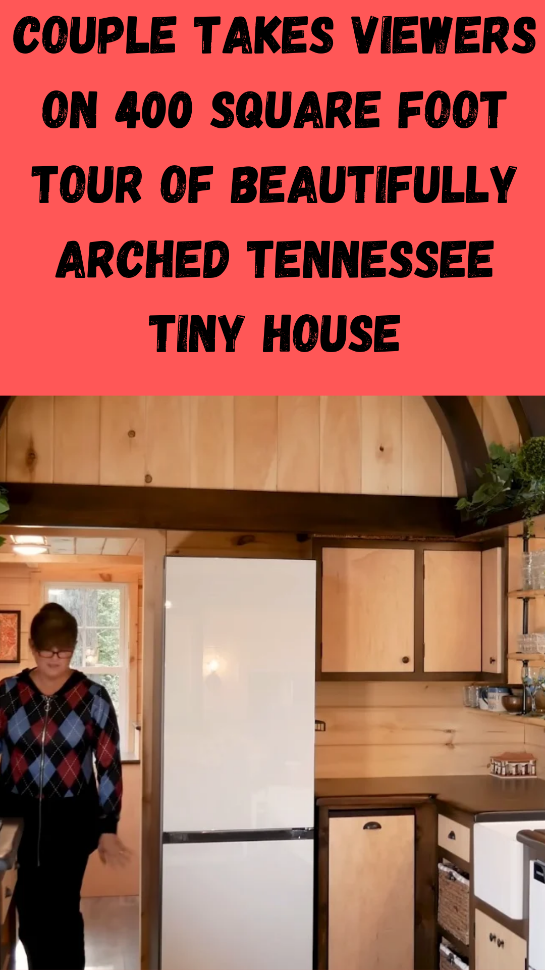 Couple Takes Viewers On 400 Square Foot Tour Of Beautifully Arched ... regarding 400 Sq Ft House Plans 1 Bedroom