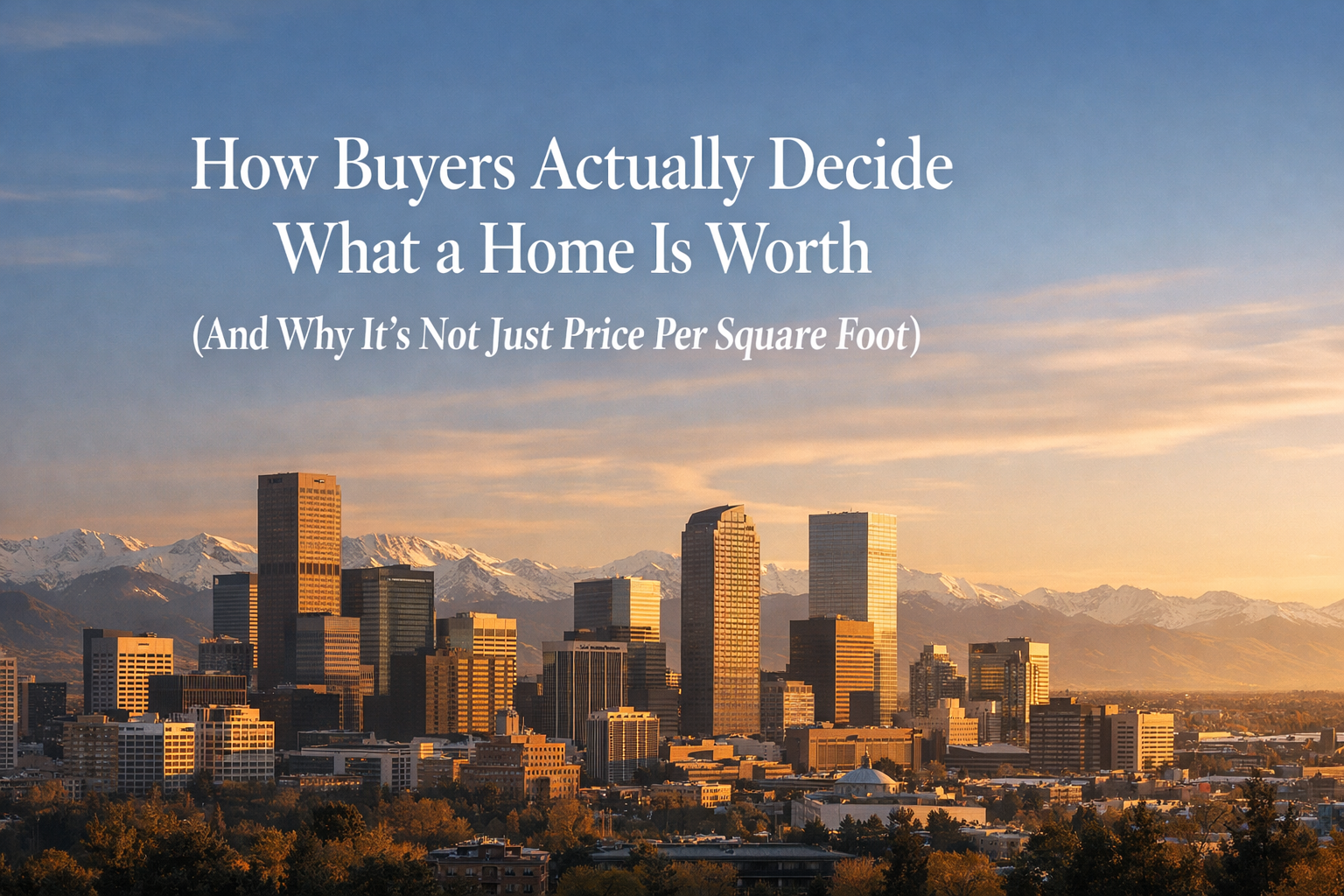 How Buyers Actually Decide What A Home Is Worth (And Why It’s Not Just ... regarding Why More Homebuyers Are Choosing the 3000 Square Foot Sweet Spot This Year
