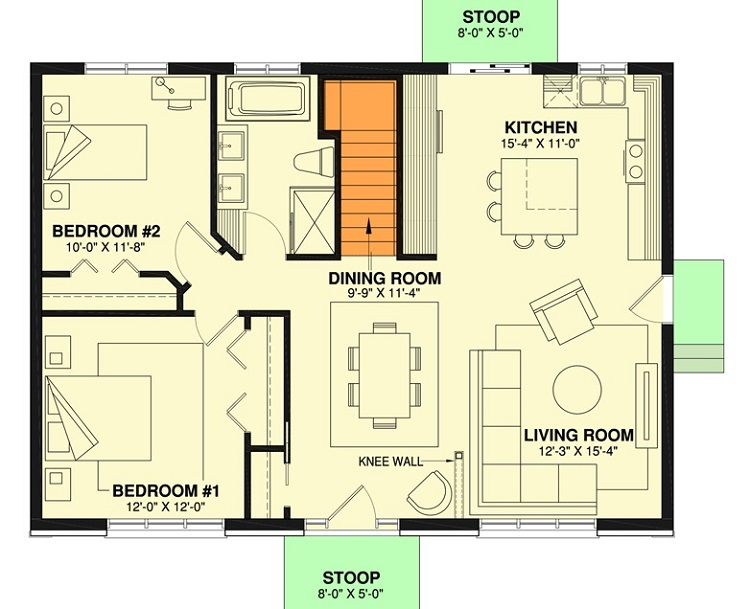 2 Bedroom Bungalow Floor Plans pertaining to Finding Balance With Two Primary Bedrooms in Modern Floor Plans