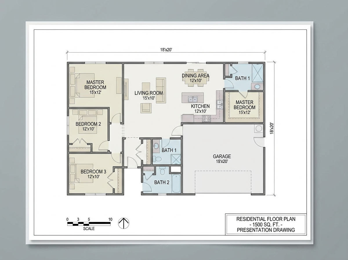 Ai Floor Plan Generator: Create 1500 Square Foot House Plans with Architectural Insights on Designing Efficient 1500 Sq Ft House Plans for 2026