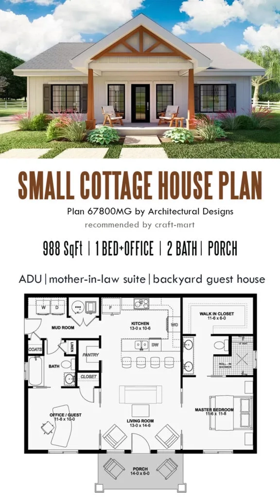 Cottage Style Small House Plans: Cozy Living In Compact Spaces with regard to What to Consider Before Choosing a Single Story Two Bedroom Cottage Layout