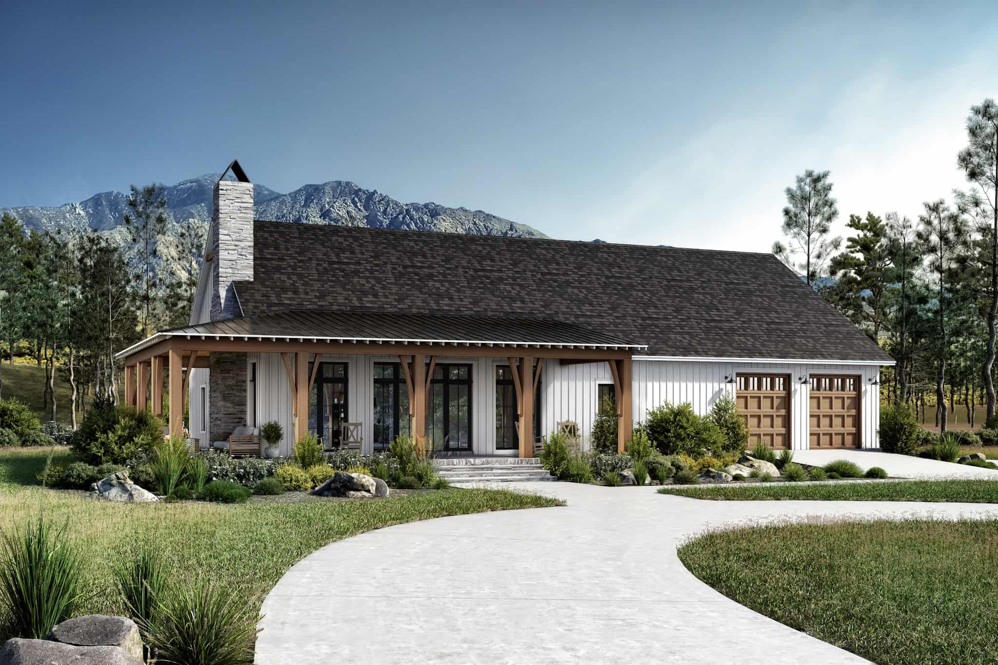 Farmhouse House Plan - 4 Bedrms, 3.5 Baths - 2400 Sq Ft - #142-1500 for 2400 Sq Ft Floor Plans