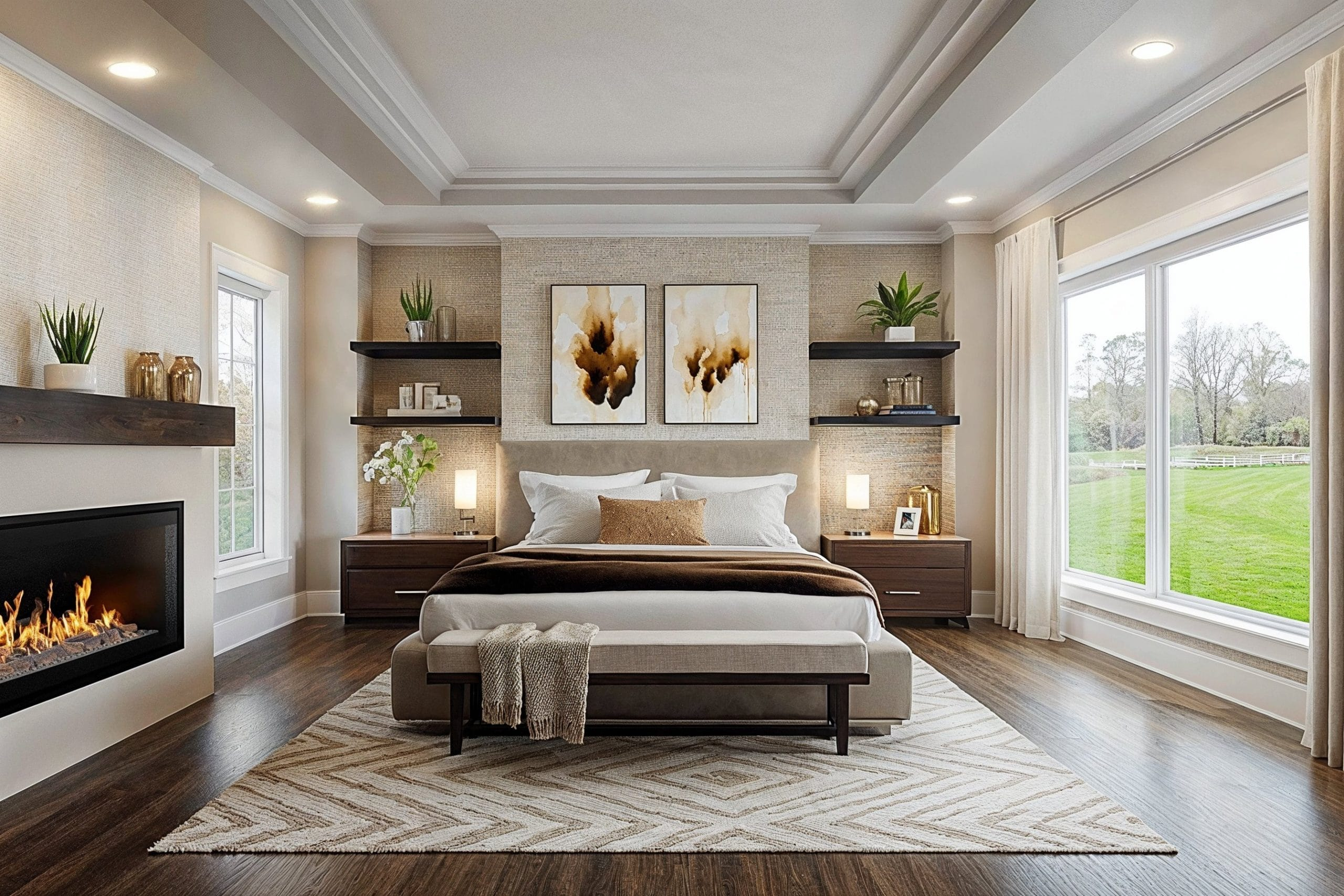 Large Master Bedroom Ideas 4 Luxury Master Bedroom Ideas For Elegance with regard to Designing a One Bedroom Home That Actually Feels Spacious and Open