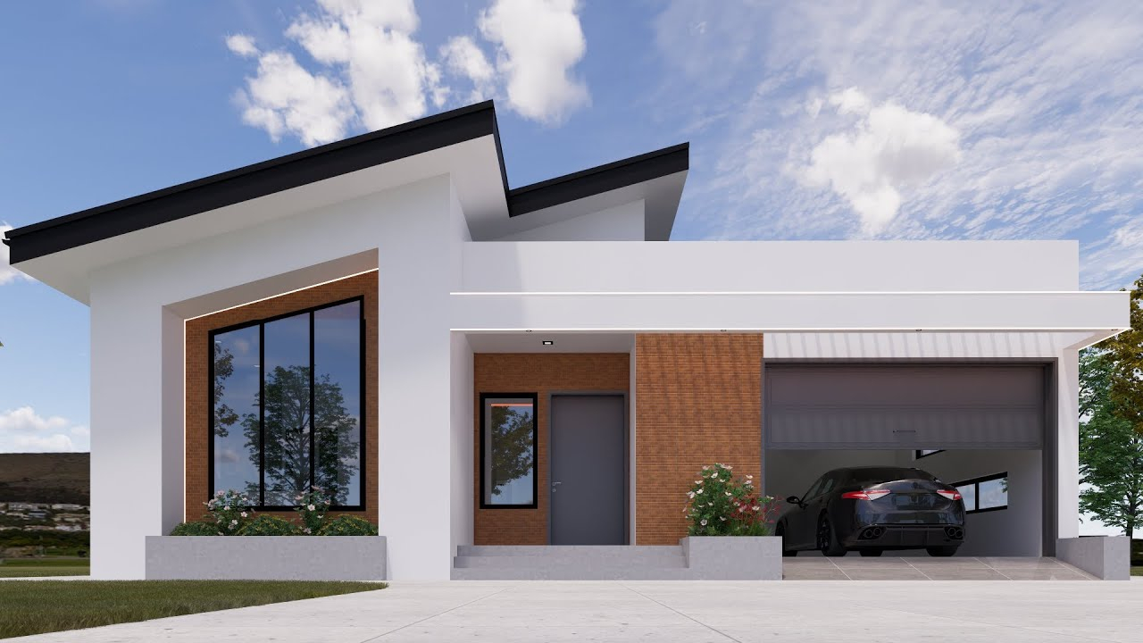 Modern 3 Bedroom House Design A Perfect Fusion Of Tradition And throughout 3 Room House Floor Plan