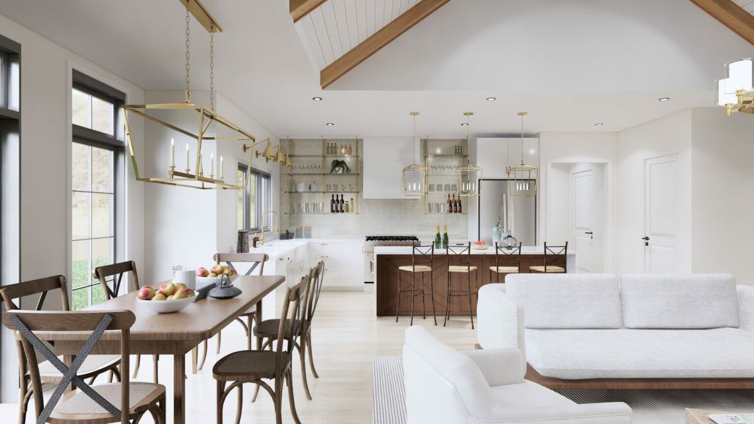 Open Concept To Semi-Open Concept Home: 21 Ways To Add Separation To An ... in Ten surprising ways to trick your own eyes into seeing an expansive open concept home on a tight budget