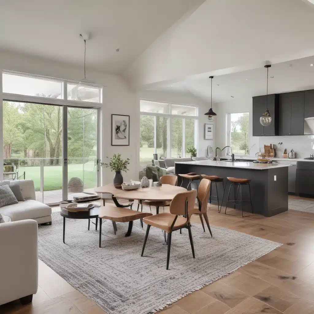 Open Concept Zones: Revolutionizing Modern Living Spaces inside Ten surprising ways to trick your own eyes into seeing an expansive open concept home on a tight budget
