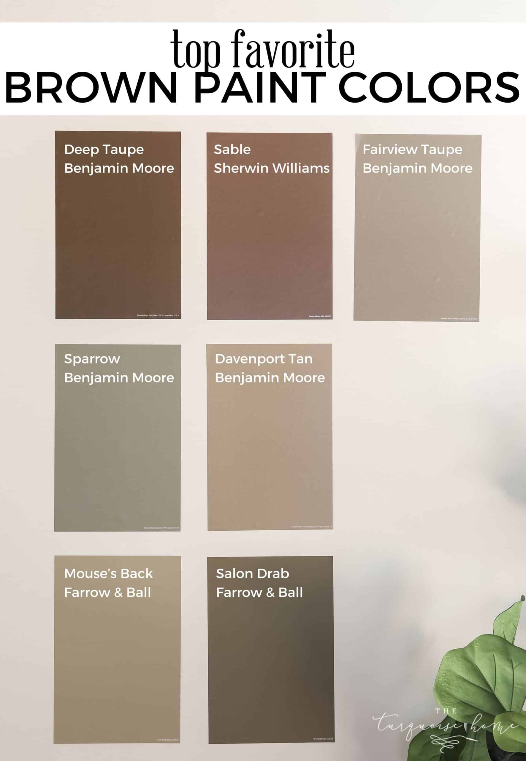 100+ Stunning Brown Color Palette Paint Ideas For Your Next Design throughout Color Palettes For Pulled Together Room