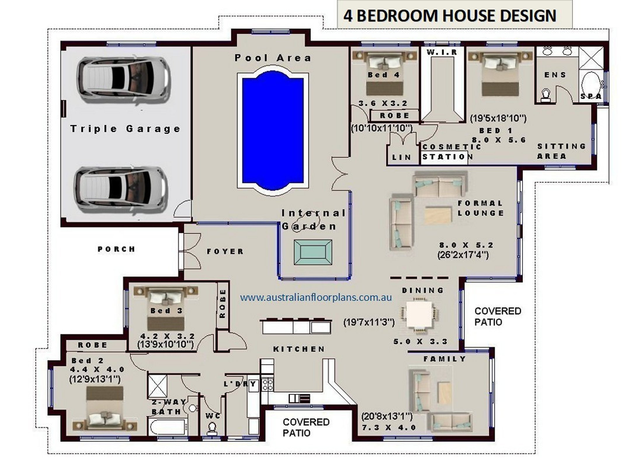 4 Bedroom 2 Bathroom Floor Plans – Flooring Ideas regarding What architects wish everyone knew before drafting a compact four bedroom floor plan
