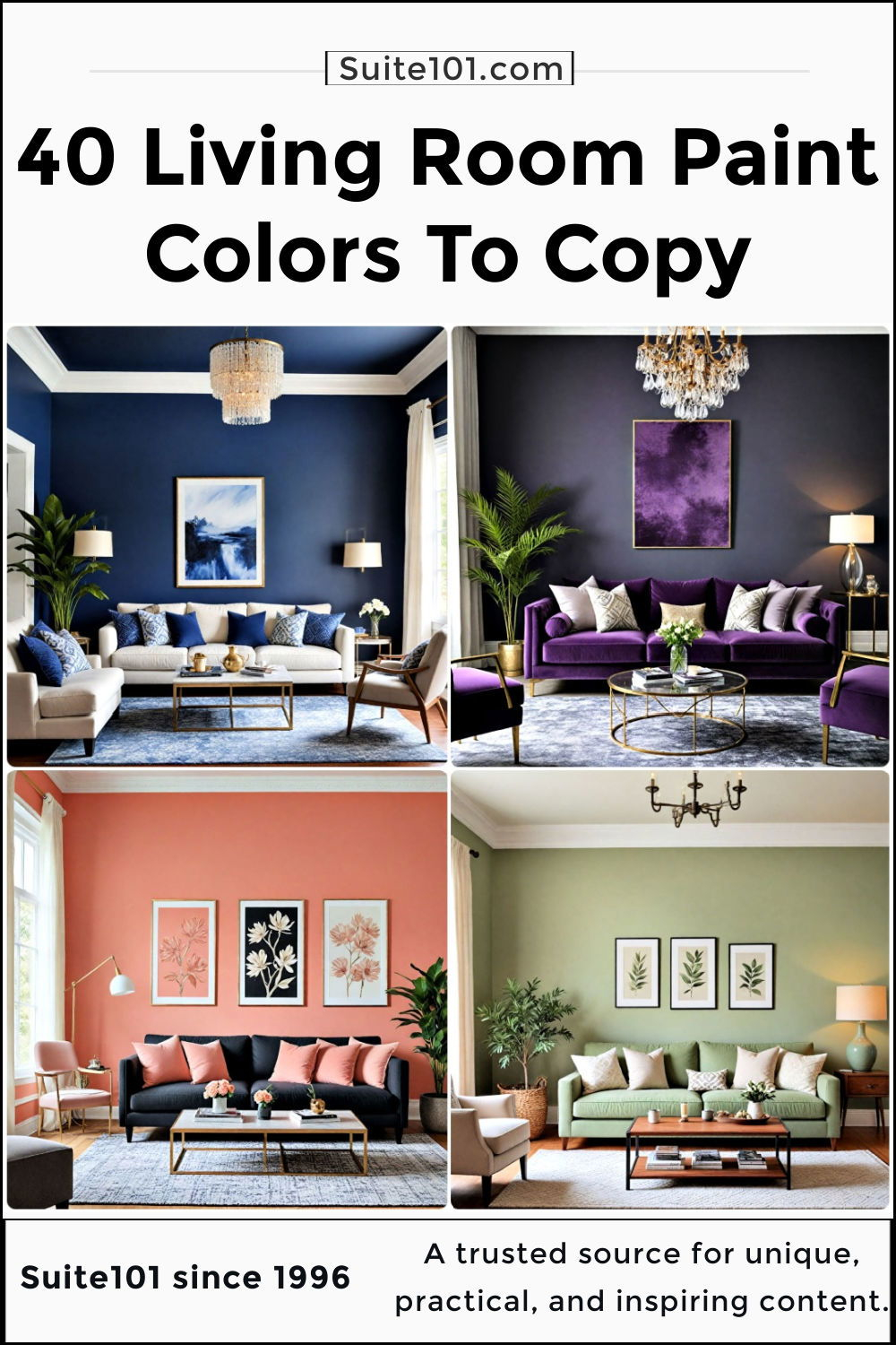 40 Living Room Paint Colors To Refresh Your Home throughout How the Right Shade of Paint Can Transform Your Living Space Into a High End Sanctuary