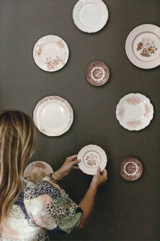 A Step-By-Step Guide To Creating Stunning Vintage Plate Walls • Old ... pertaining to How To Style A Plate Wall