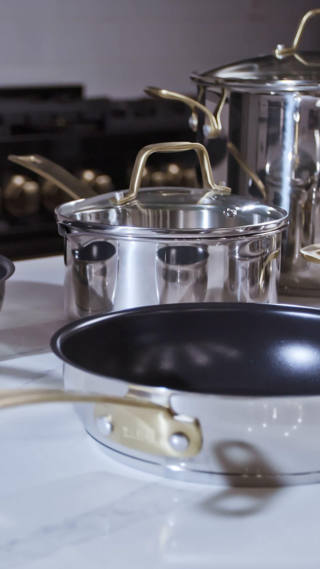Bergner Tripro Triply Stainless Steel 4 Pc Cookware Set, 24 Cm Indian ... for Le Creuset Color Inspiring Home Refresh