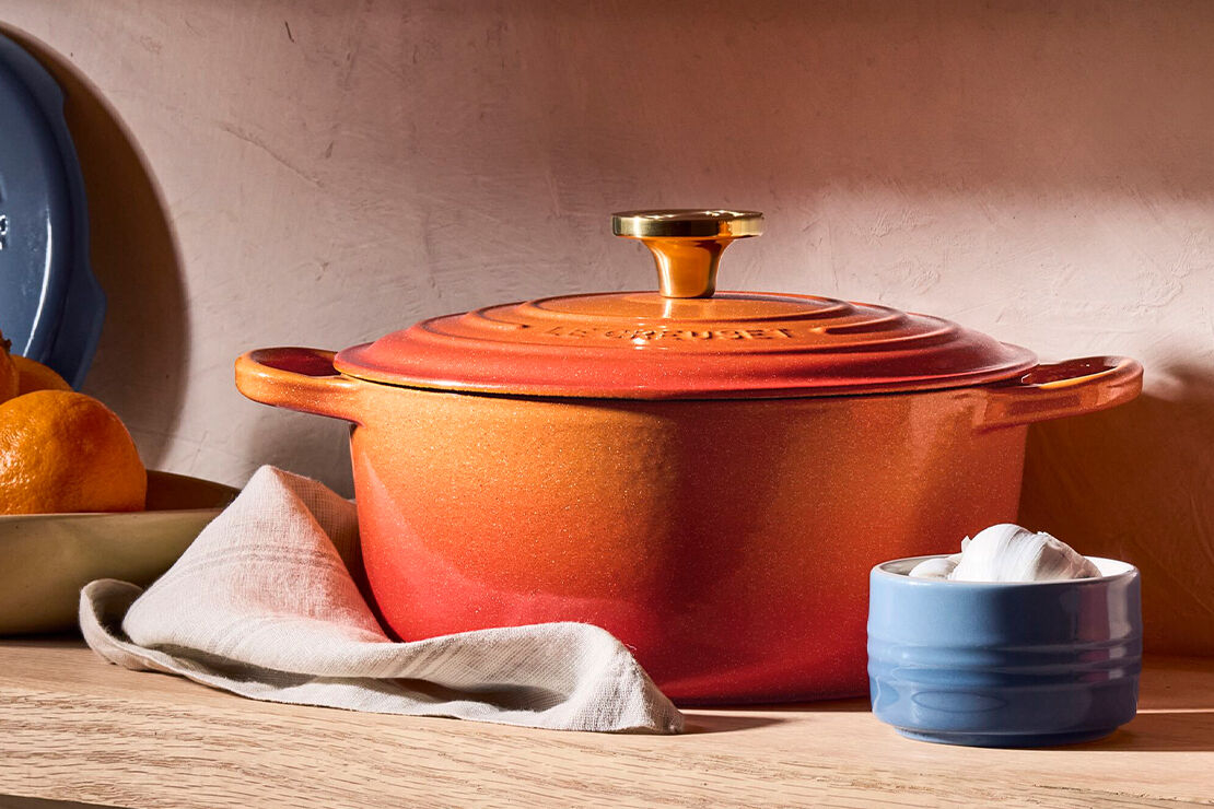 Discover Le Creuset Colors intended for Why Le Creuset choosing Château as its latest 2026 shade changes how we style our kitchens
