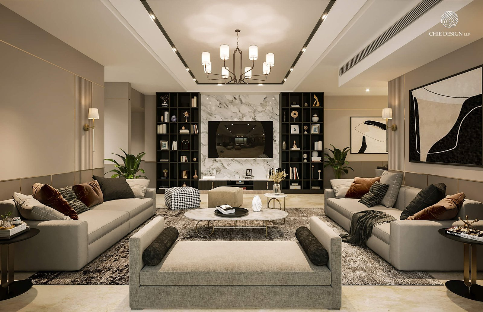 Luxury House Interior intended for Best Color Schemes For Living Room