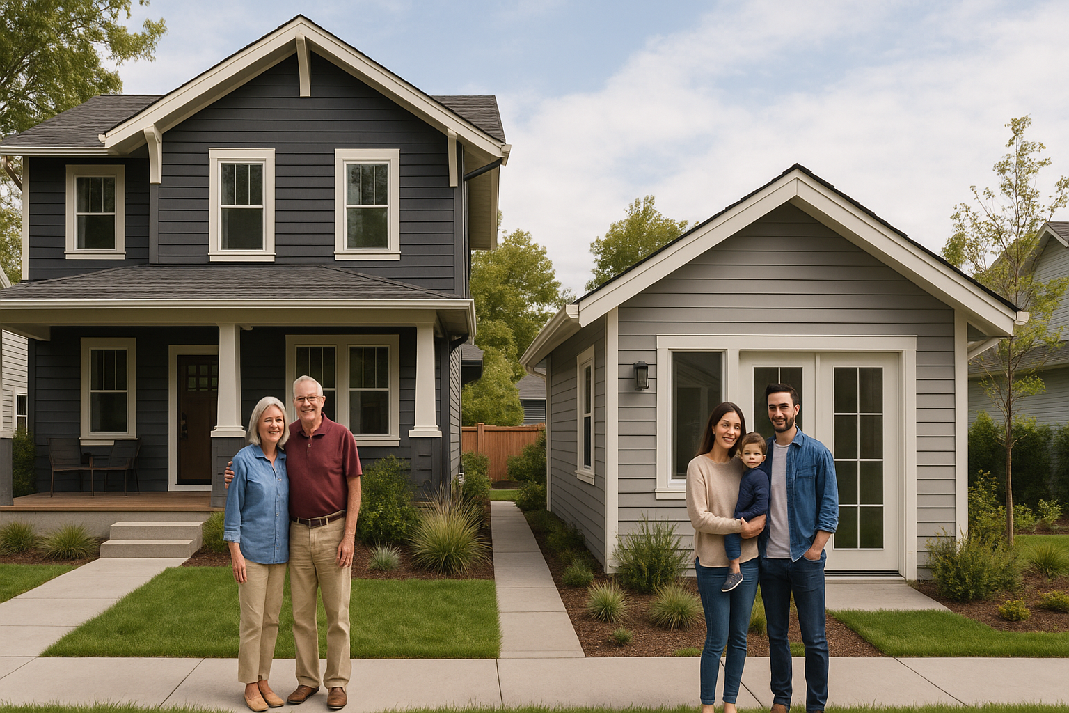Multigenerational Living With Adus: Innovative Family Housing, Privacy ... with regard to Mother In Law Suite Designs