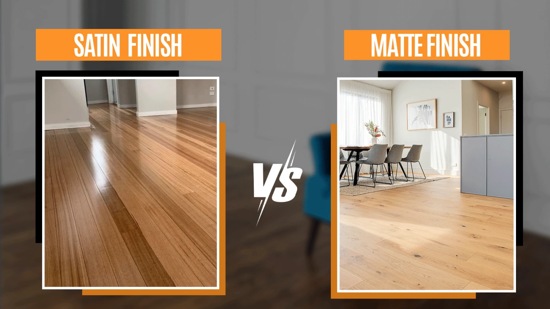 Satin Vs Matte Floor Finish: Which Is Right For Your Home? intended for Wood Stain Versus Paint For Furniture
