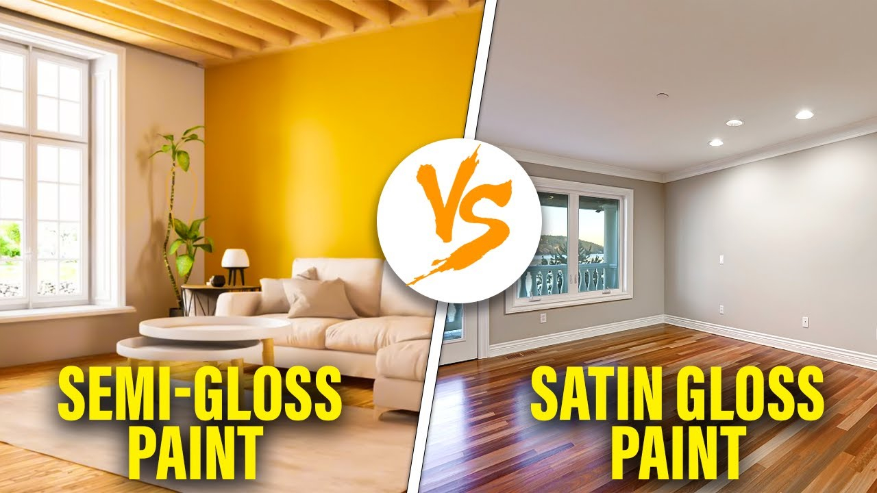 Semi Gloss Vs Satin Paint intended for Wood Stain Versus Paint For Furniture
