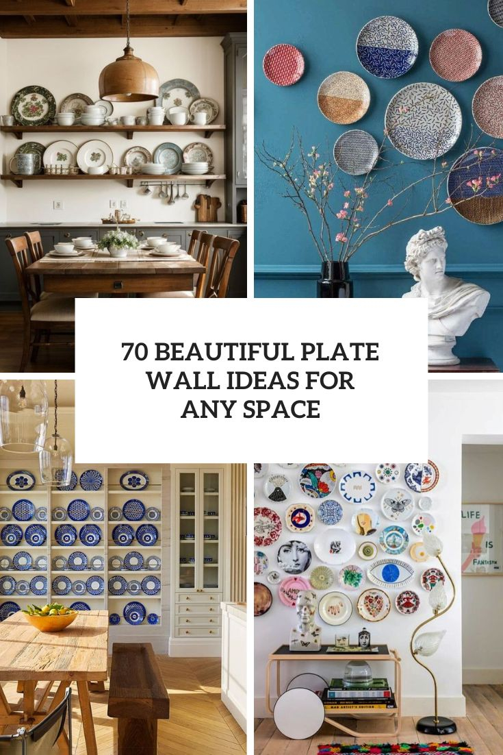 Wall Decor Plates regarding How To Style A Plate Wall