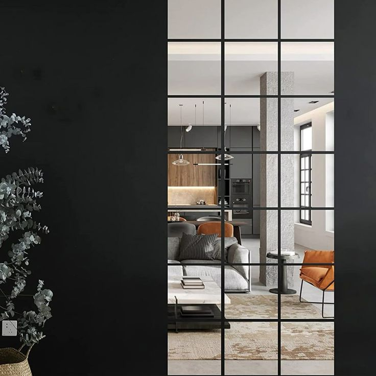 Without The Extra Square Feet? Come I Teach You... ~ Oversized Mirrors ... within Real interior design secrets for making tight quarters feel remarkably expansive without spending a fortune
