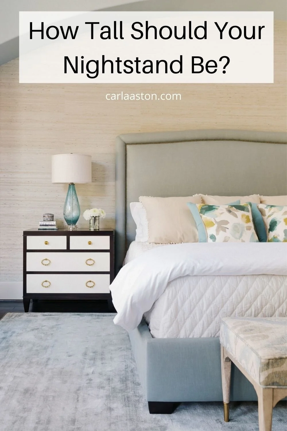 How Tall Should Your Nightstand Be? — Designed intended for How Tall Should A Nightstand Be
